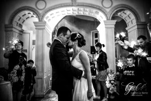 Danse dans la salle de mariage à Quimper, Château de Kerambleiz